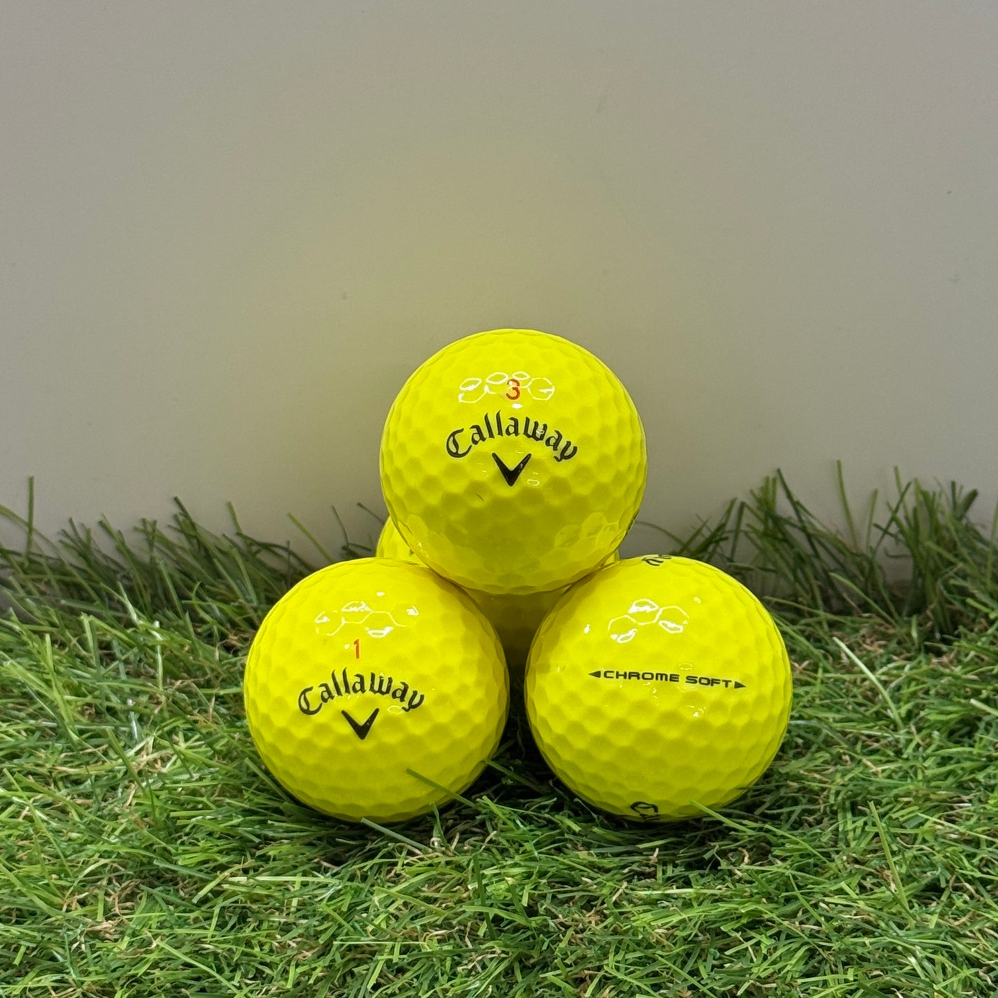 Callaway Chrome Soft Yellow