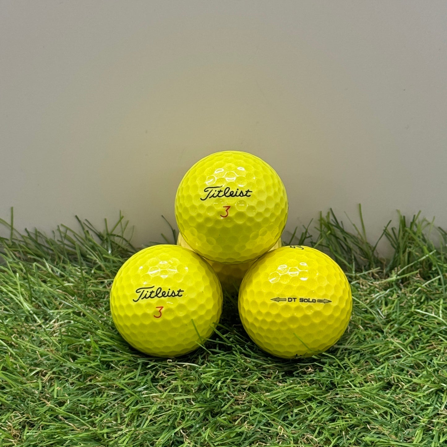 Titleist DT Solo Yellow