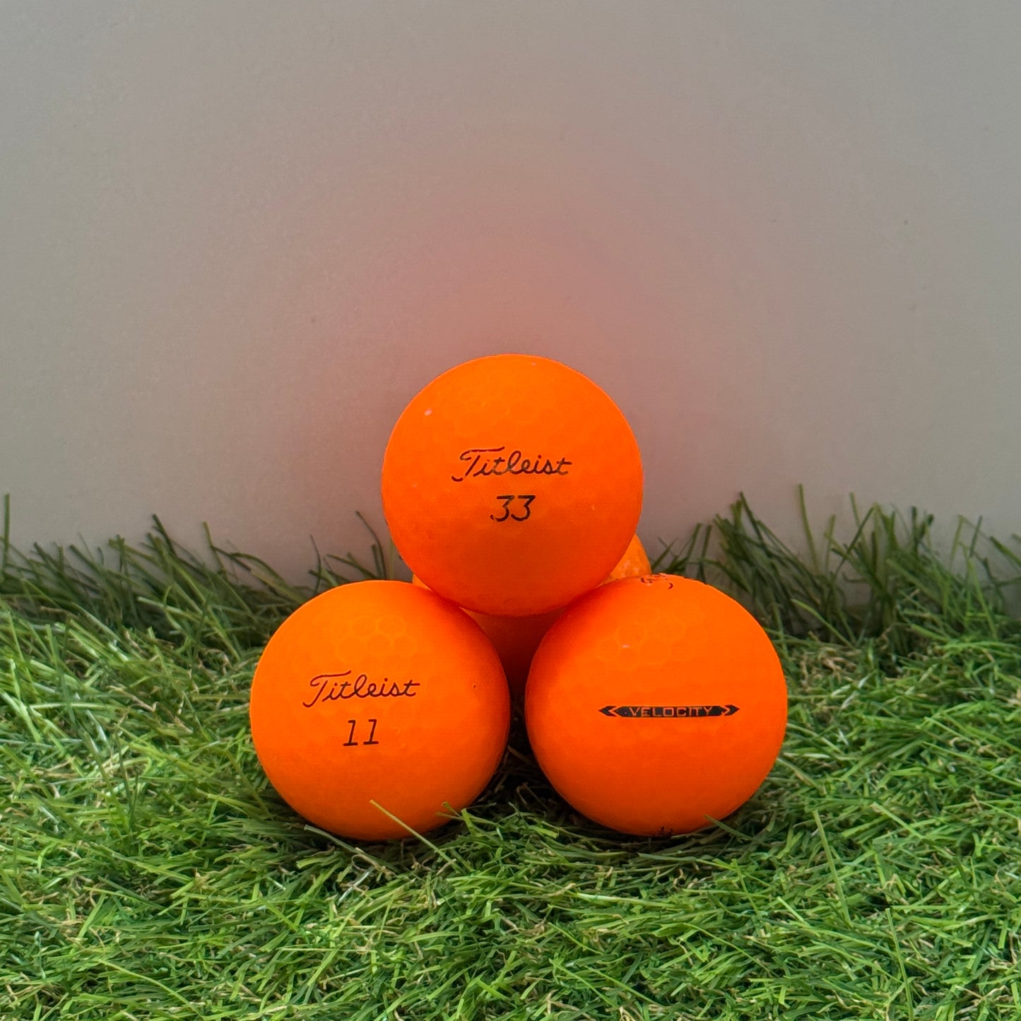 Titleist Velocity Matte Orange