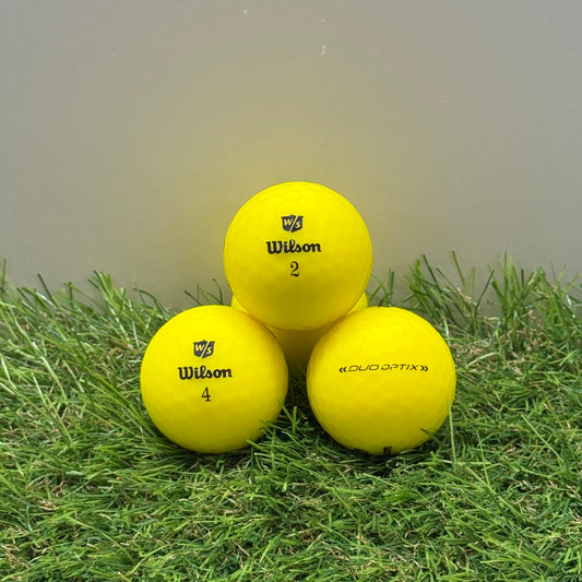 Wilson Duo Optix Matte Yellow