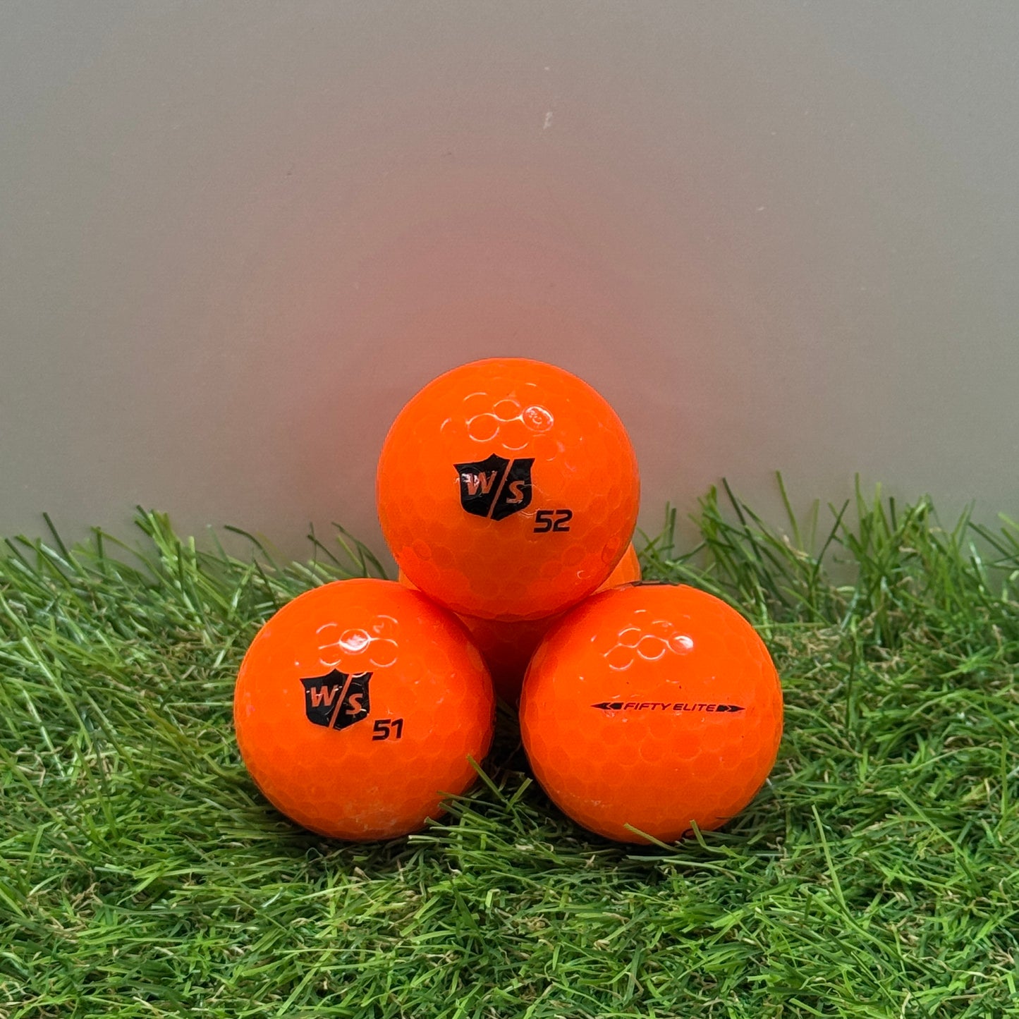 Wilson Fifty Elite Orange