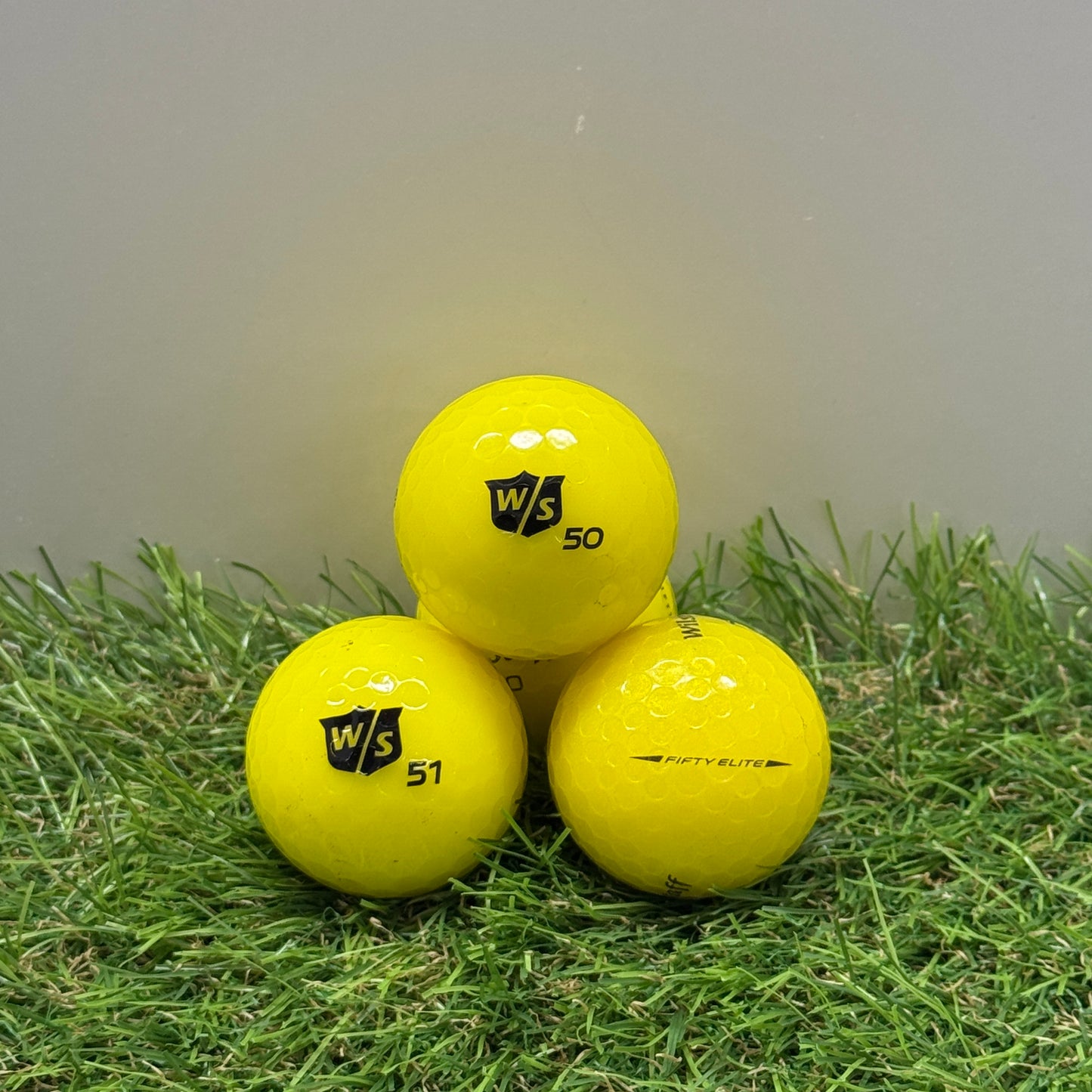 Wilson Fifty Elite Yellow